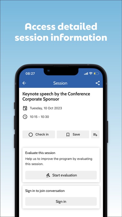 WCO Events Screenshot
