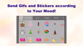 Game screenshot Fonts Stickers Gifs Keyboard apk