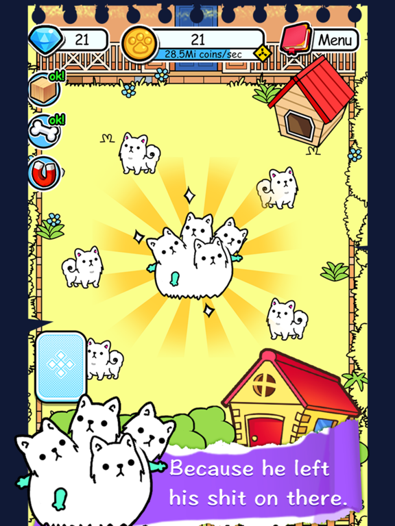 Screenshot #5 pour Dog Evolution Tap Poop Clicker