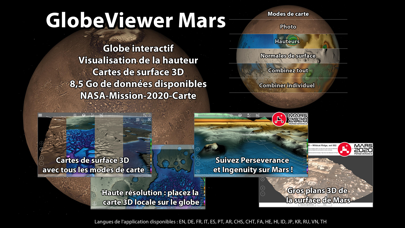 Screenshot #1 pour GlobeViewer Mars PRO