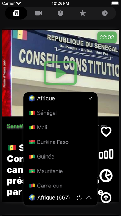 Actu Afrique Pro Screenshot