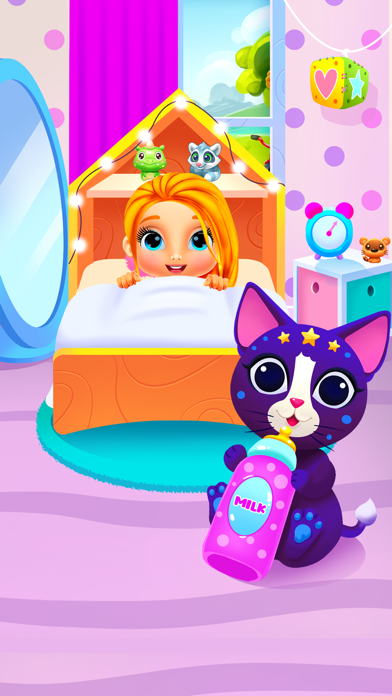 Girl and Kitty & Magic Castle Screenshot