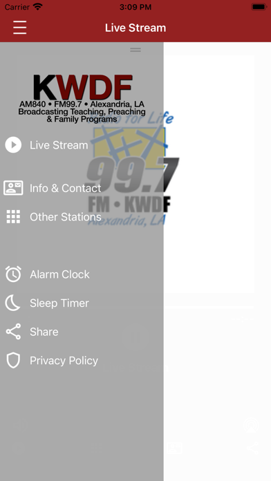 KWDF FM 99.7 Screenshot