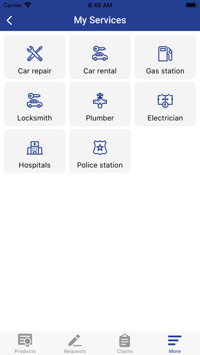 MyTanner Insurance Screenshot