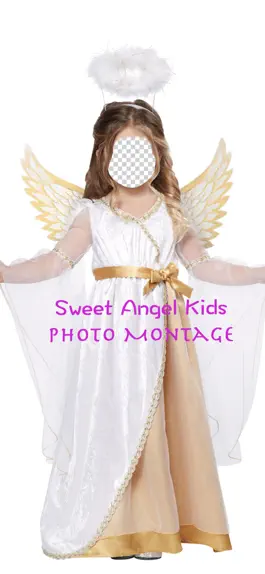 Game screenshot Sweet Angel Kids Photo Montage mod apk