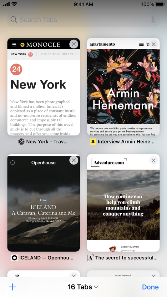 #2. Safari (iOS) Podle: Apple