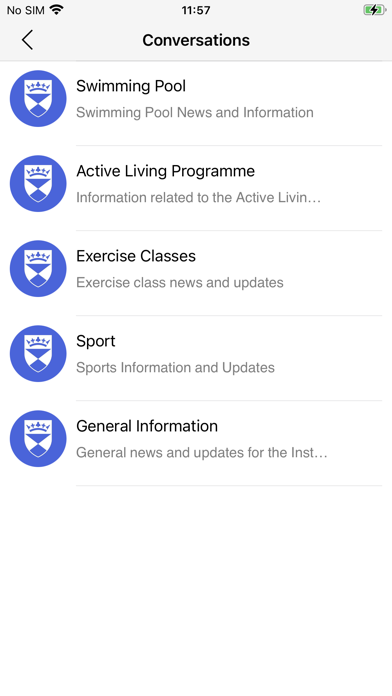 Institute of Sport & Exercise Screenshot