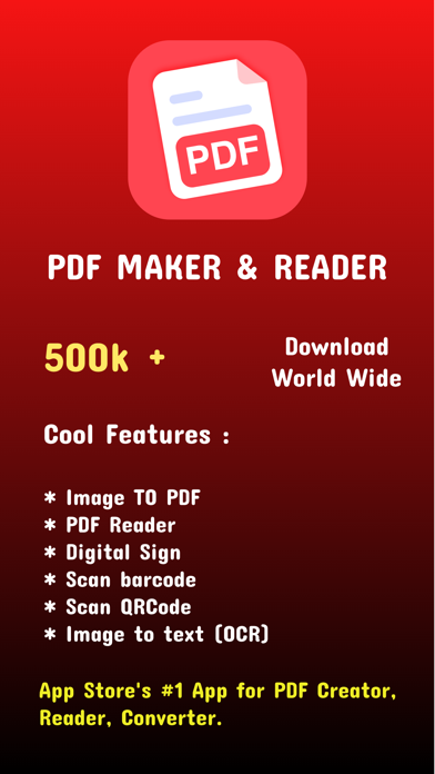 PDF Maker - img to pdf Screenshot