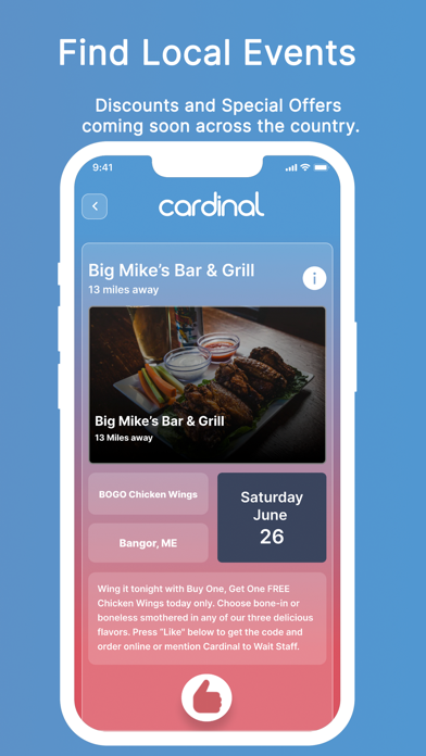 Cardinal Dating Screenshot