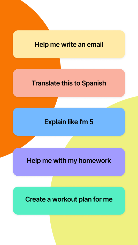 #3. Chatty: AI chat assistant (iOS) Podle: Keltis