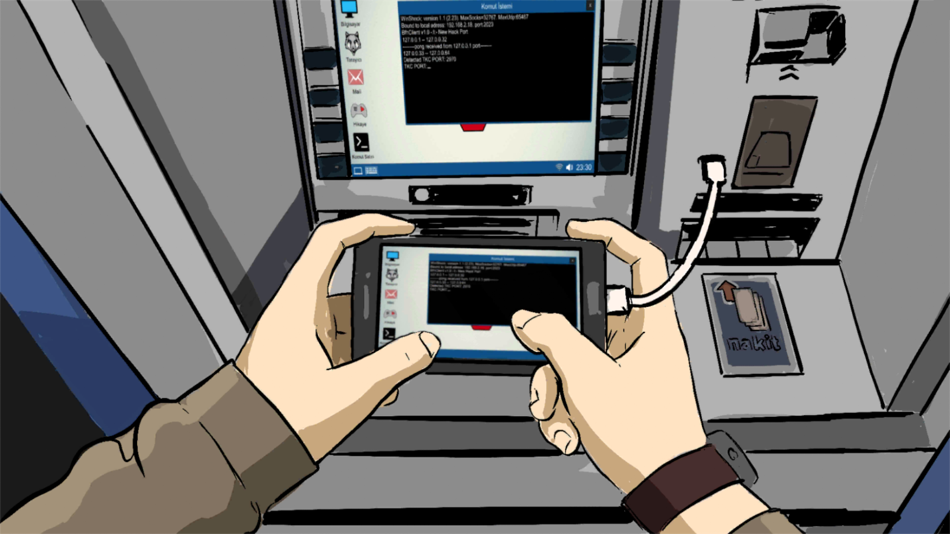 #1. Hacker the Beginning Omed (iOS) 由: Furkan Yurtsever