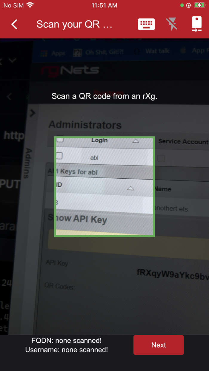 rXg Account Details Editor
