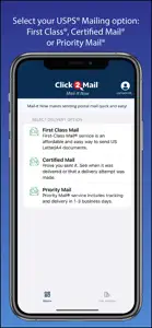 Mail-It Now from Click2Mail screenshot #1 for iPhone