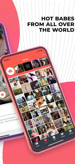 Game screenshot iBabe Dating App: Flirt Chat apk