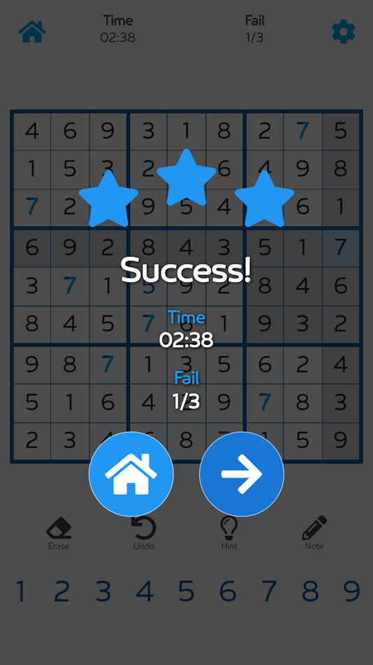 #3. Sudoku - Fun Puzzle Game (iOS) 由: HARMONI TEKNOLOJI YAZILIM ANONIM SIRKETI