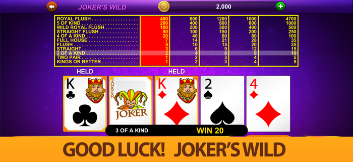 World of Video Poker