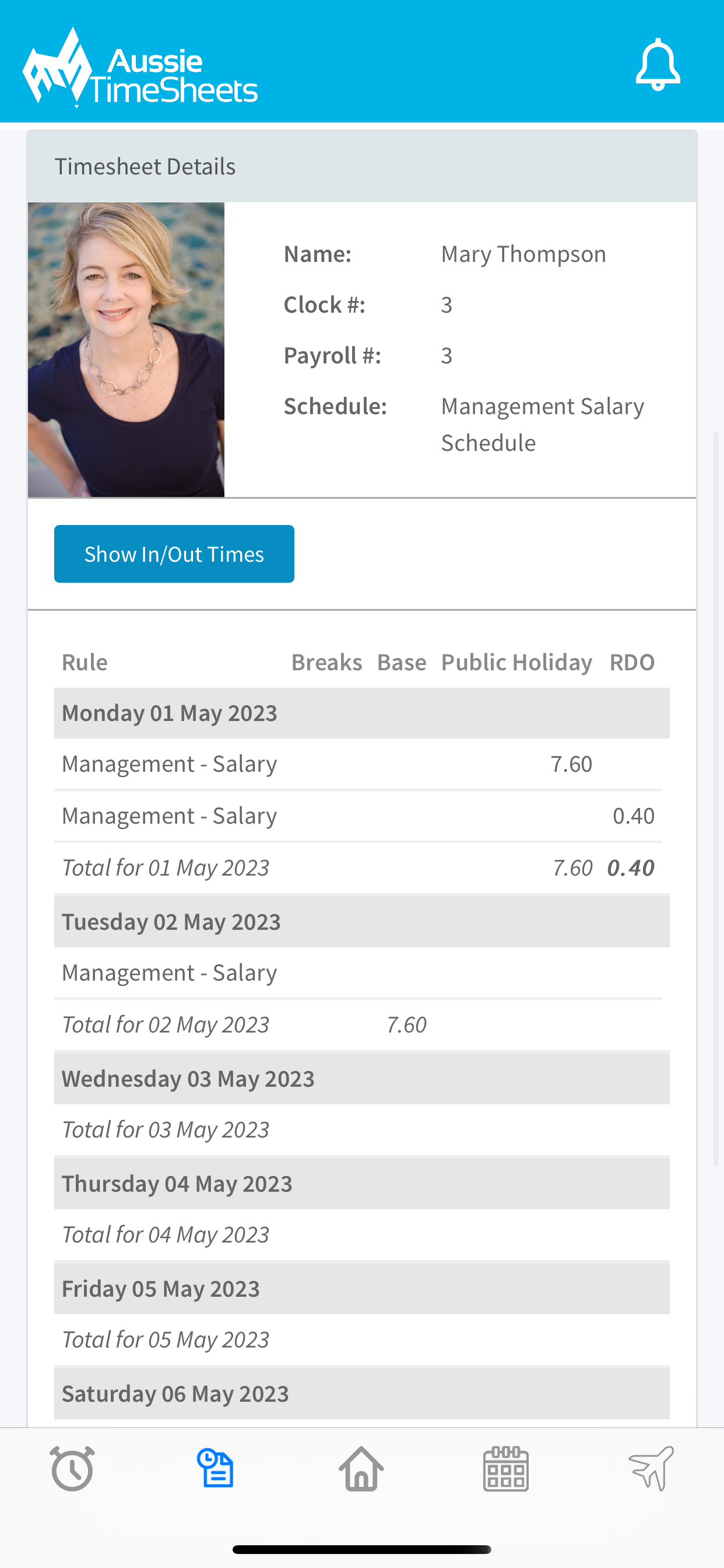 My Workforce TNA