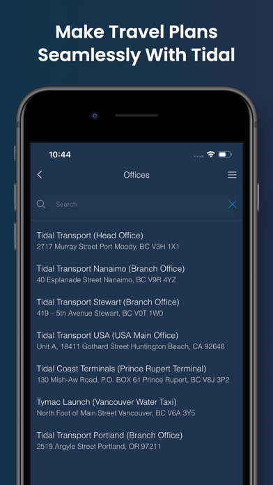 Tidal Transport Screenshot