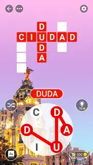 ciudad de palabras: crucigrama iphone screenshot 1