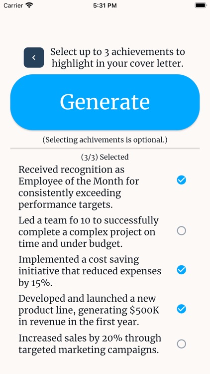 CoverWrite : AI Cover Letters screenshot-3