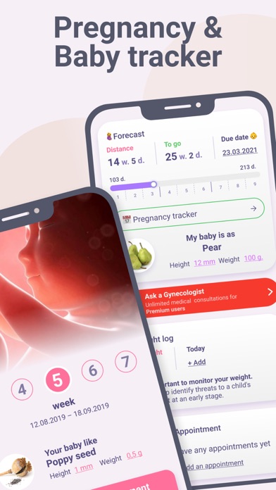 Pregnancy Tracker – Supermoms Screenshot