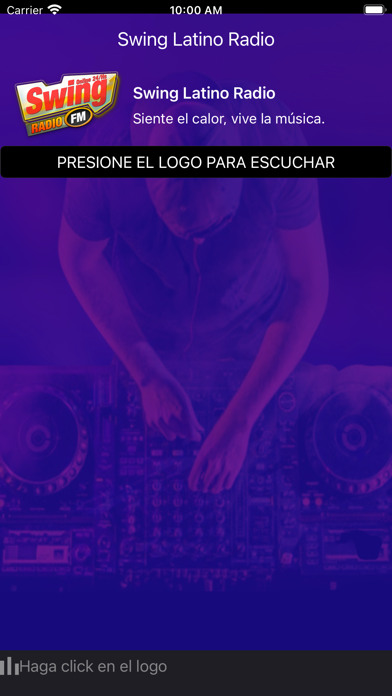 Swing Latino Radio Screenshot