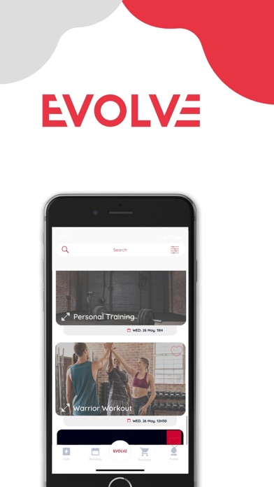 Evolve Fitness Gym Screenshot