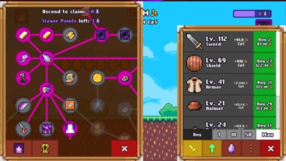 Idle Slayer Hack screenshot 3 - game app interface