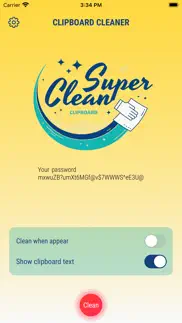 How to cancel & delete clipboard clean super 2