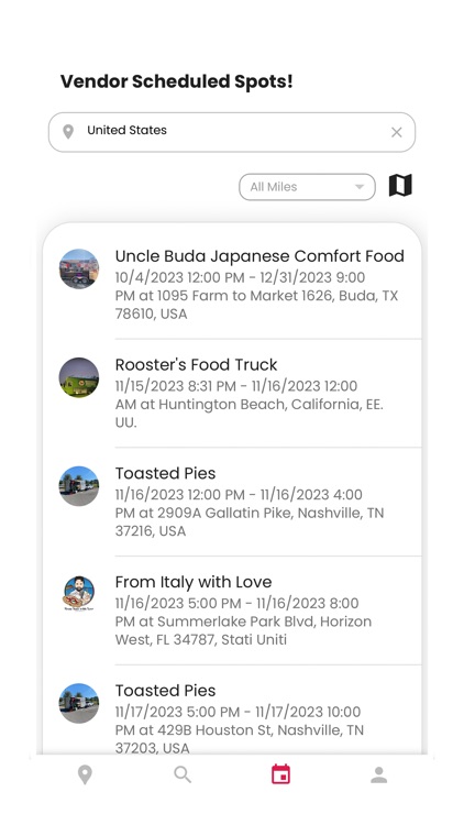 Street Eats Food Vendor Finder screenshot-3