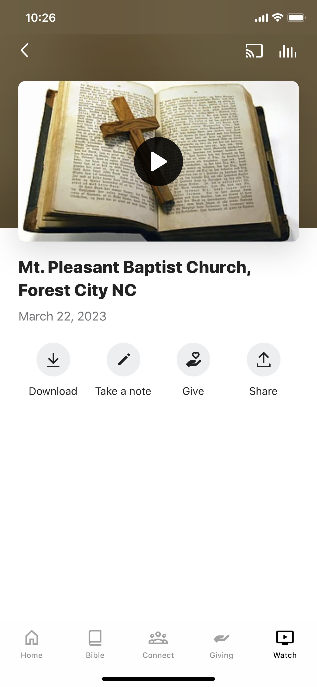 Mt. Pleasant of Rutherford Co. screenshot 3