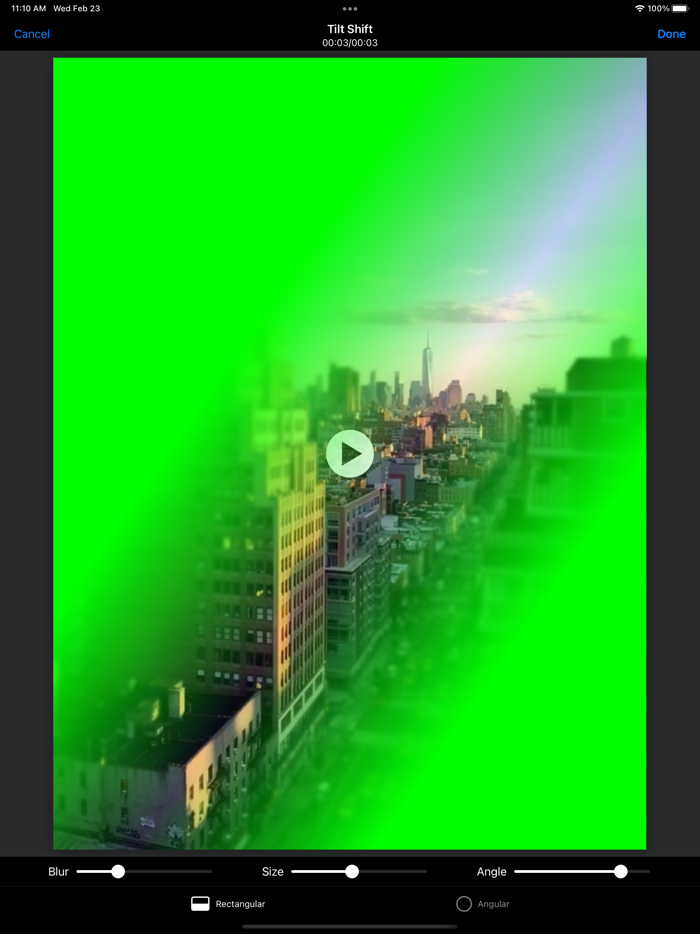 Tilt Shift - Miniature Effect