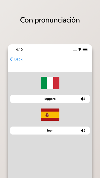 Diccionario Italiano/Español Screenshot