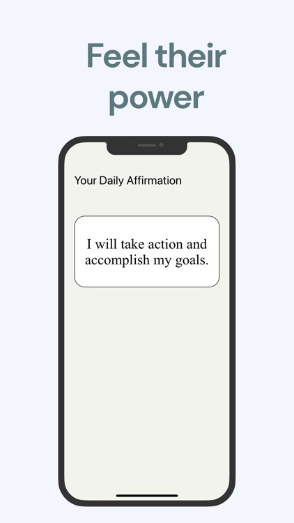 Daily Affirmations Widget