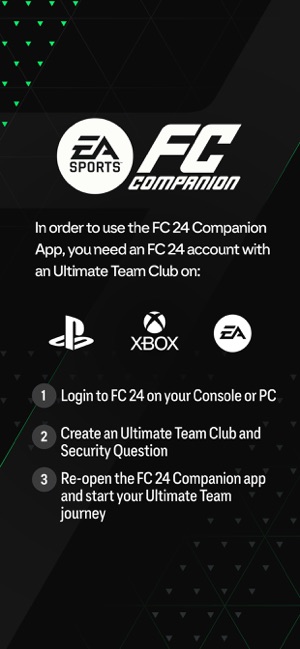 EA FC 24 Web App and Companion App Official Early Access Starting