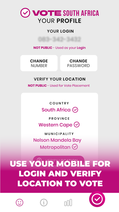 Vote South Africa Screenshot