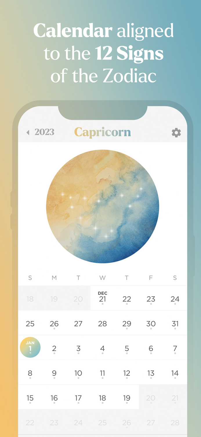 12 Signs — Zodiac Calendar