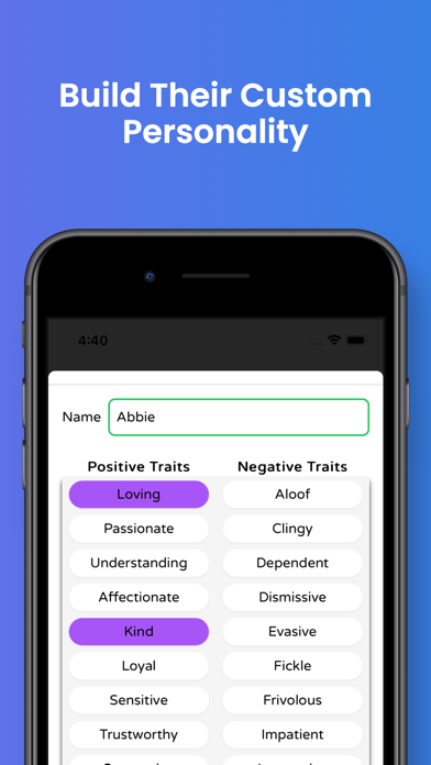 ChatFriends AI Screenshot