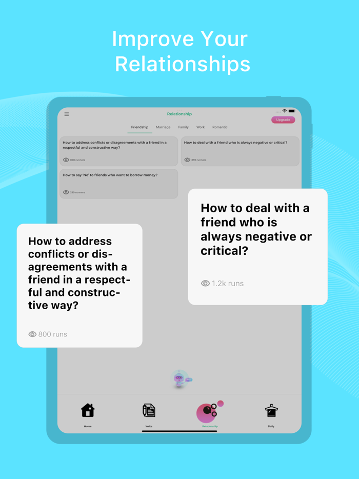 AI Friend Chat Bot and Writing