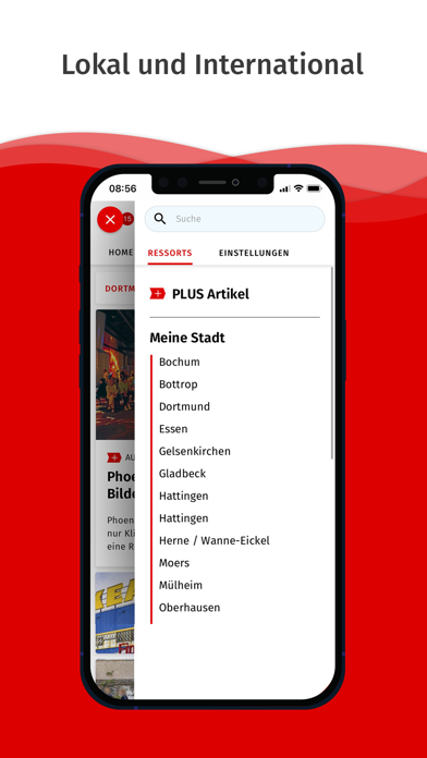 WAZ News Screenshot