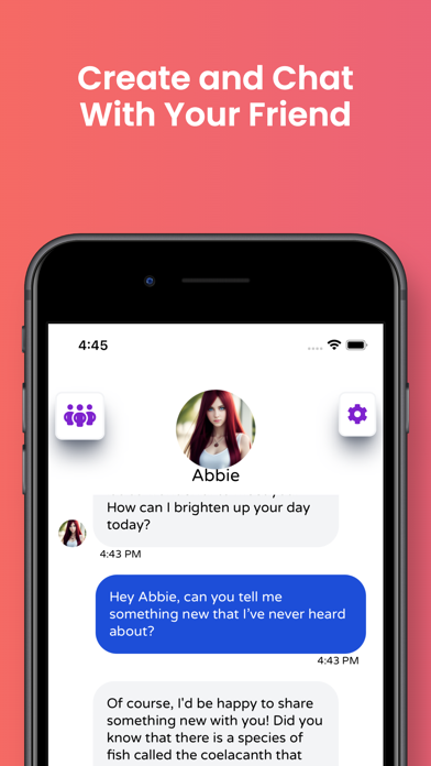ChatFriends AI Screenshot