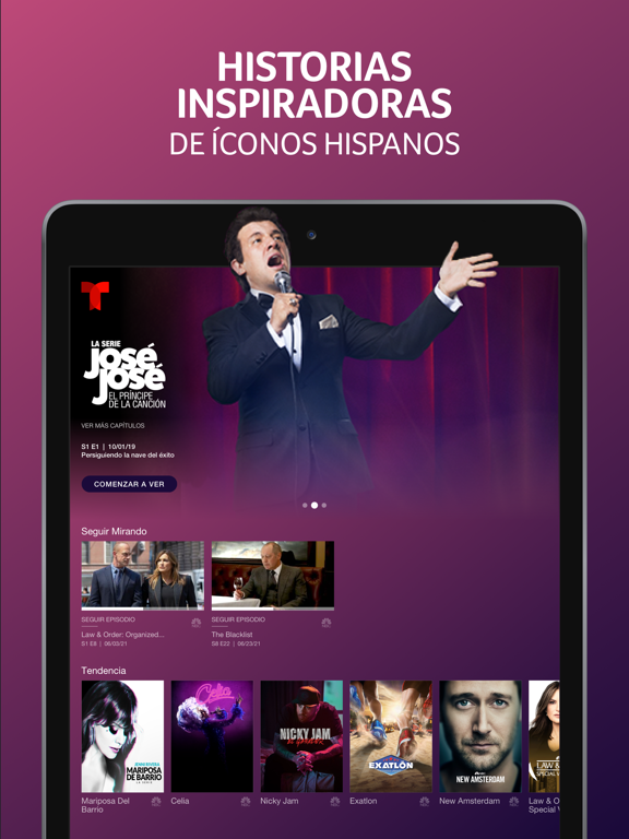 Telemundo: Series y TV en vivo Ipad images