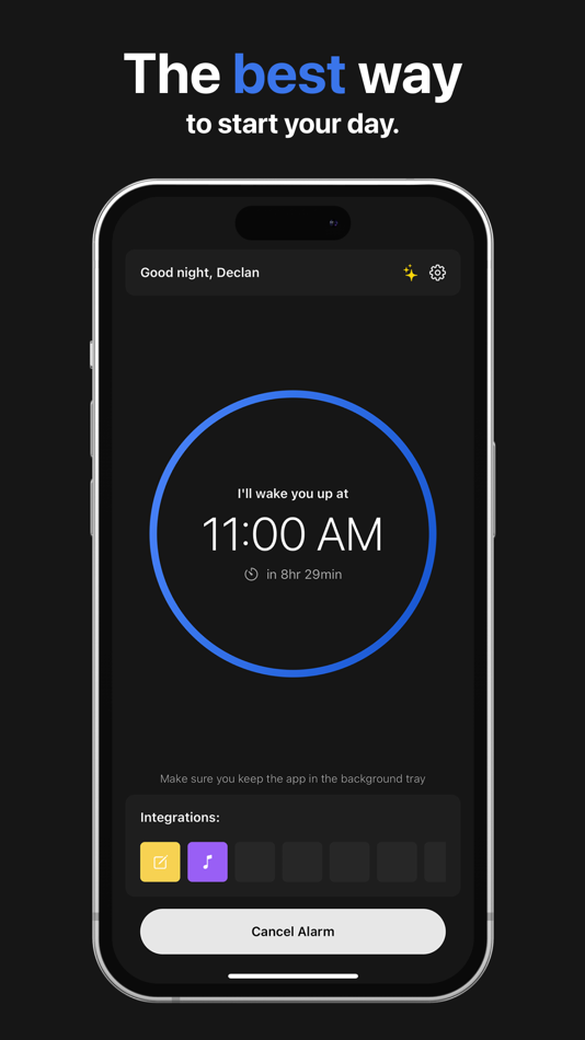 #4. Avo - AI Voice Alarm (iOS) 由: SLAM Ventures, LLC