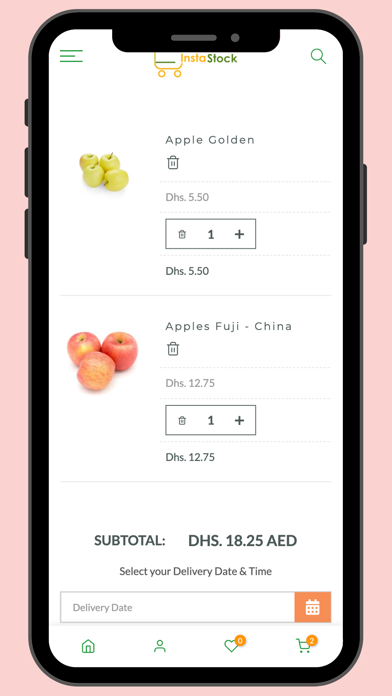 InstaStock: Grocery Delivery Screenshot
