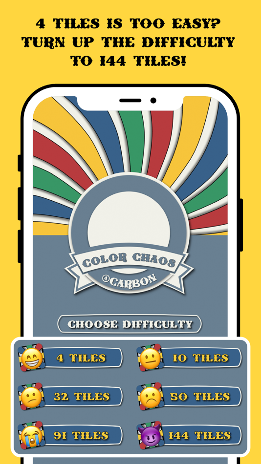 #8. Color Chaos: Memory Challenge (iOS) 由: AtCarbon LLC