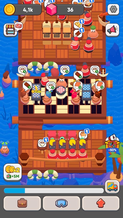 Island Food Tycoon: Restaurant Screenshot