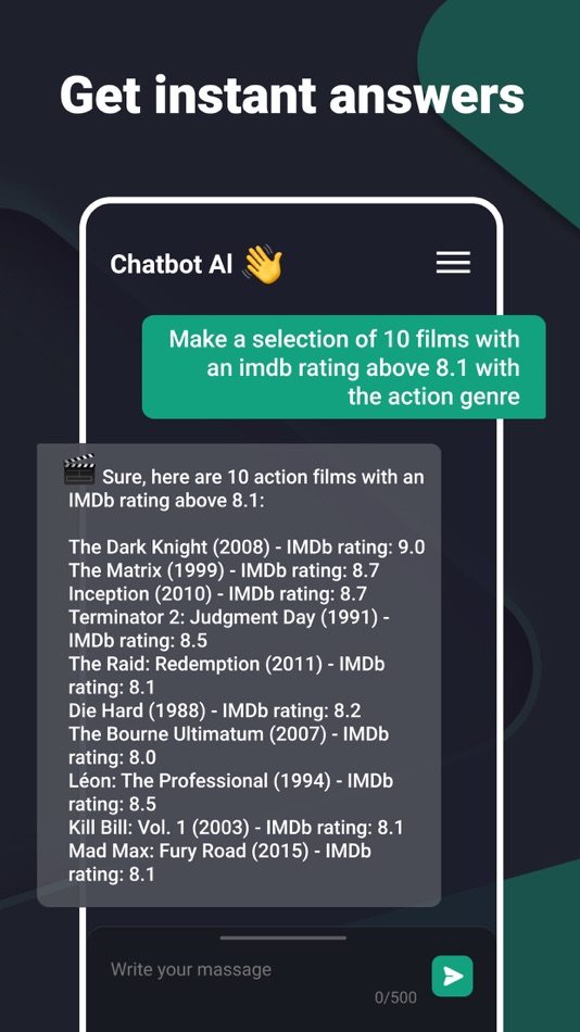 #2. Chatbot AI - Virtual Assistant (iOS) By: Apex Point Games