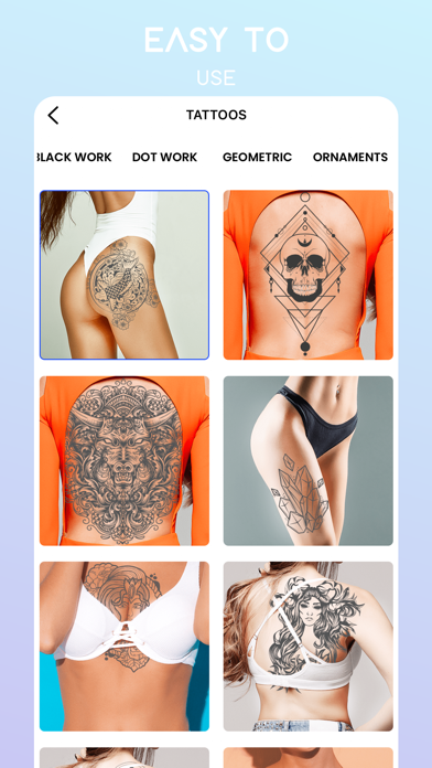 Tattoo Maker - Tattoo Designs Screenshot