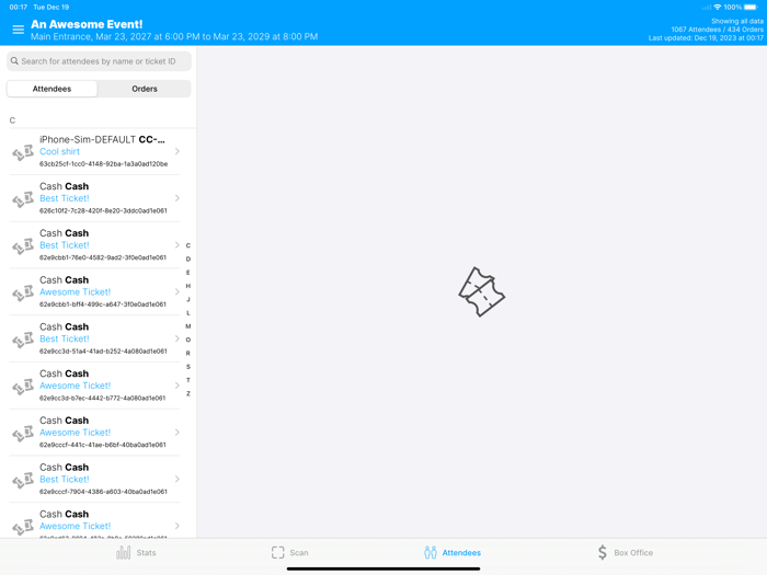 TuneGO Event Manager