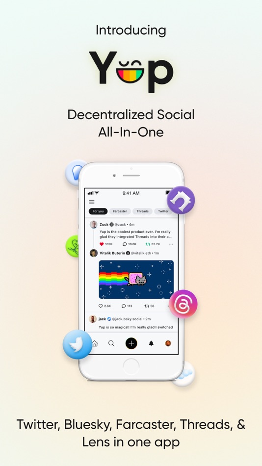 #1. Yup - Open Social All-In-One (iOS) 由: Yup